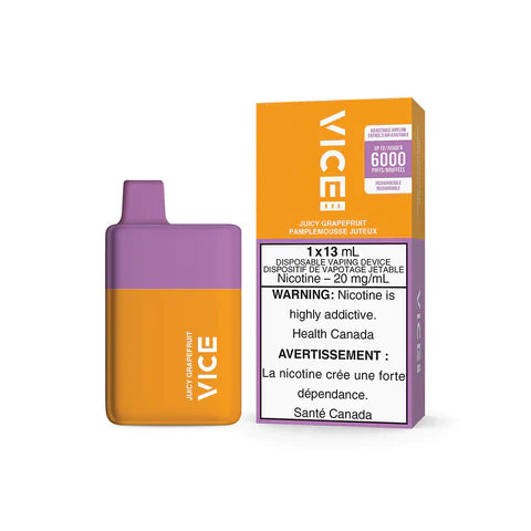 The Canadian Vaper Vice Box 6000 Disposable Disposable Vapes