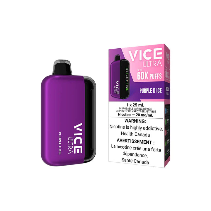 The Canadian Vaper Vice Ultra 60K Disposable Disposable Vapes