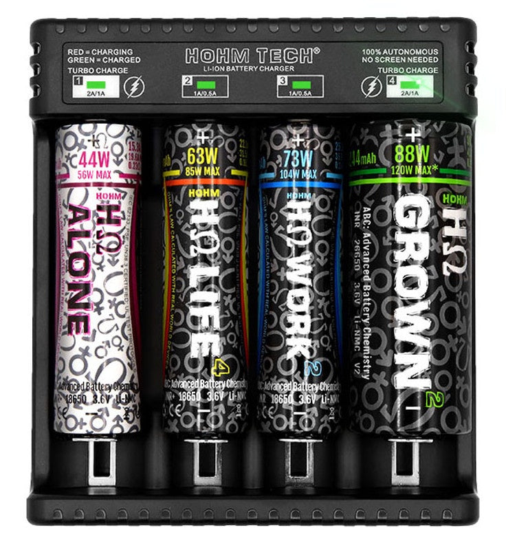 The Canadian Vaper Hohmtech 4A Charger Charging