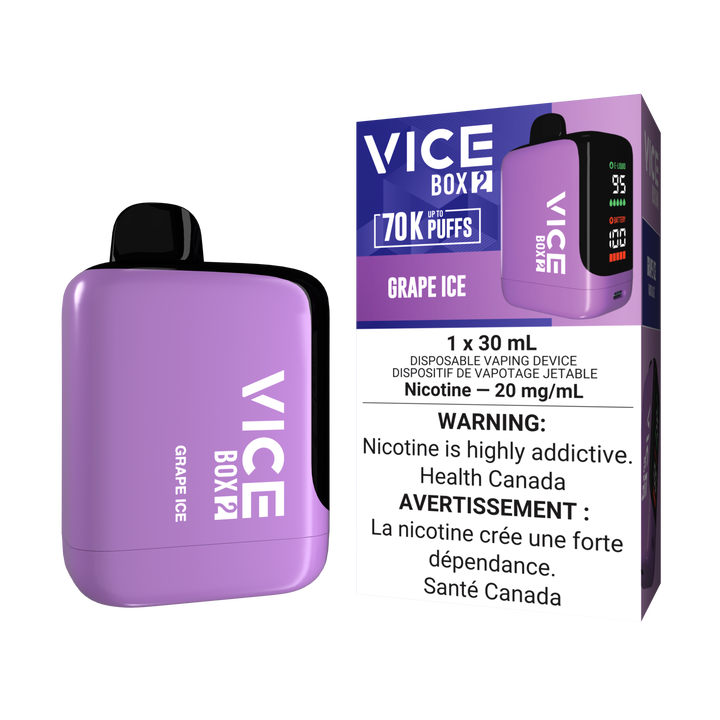 The Canadian Vaper Vice Box 2 70K Disposable Vape Disposable Vapes