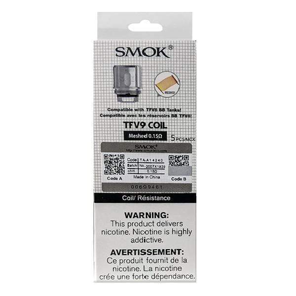The Canadian Vaper Smok TFV9 Mesh Coils 5/pk Coils