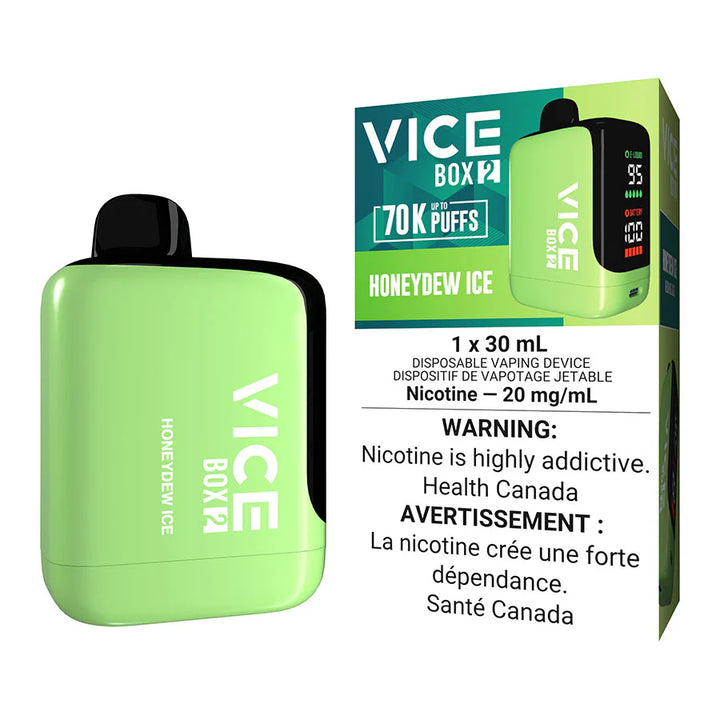The Canadian Vaper Vice Box 2 70K Disposable Vape Disposable Vapes