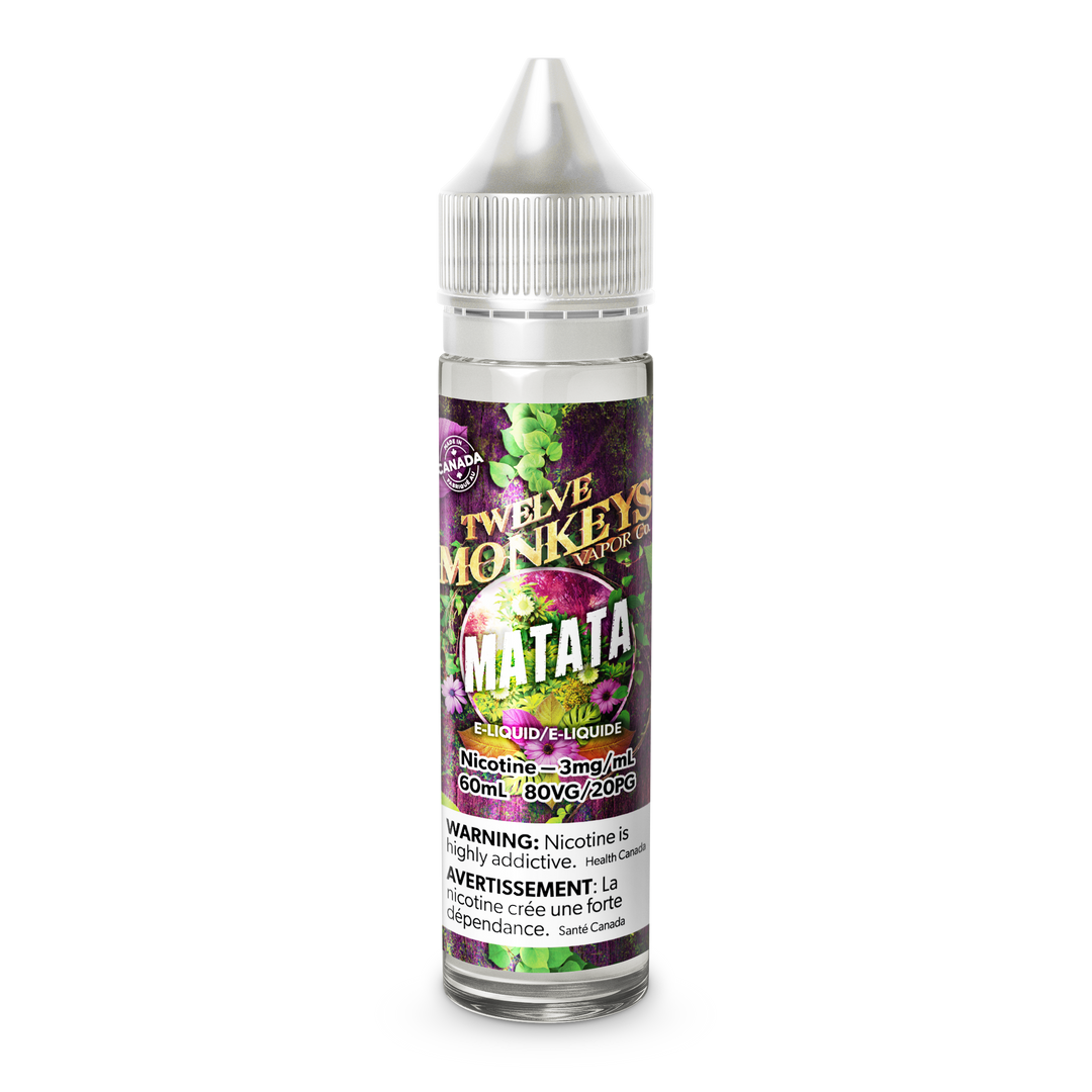 The Canadian Vaper 12 Monkeys - Matata 60ml E-Liquid
