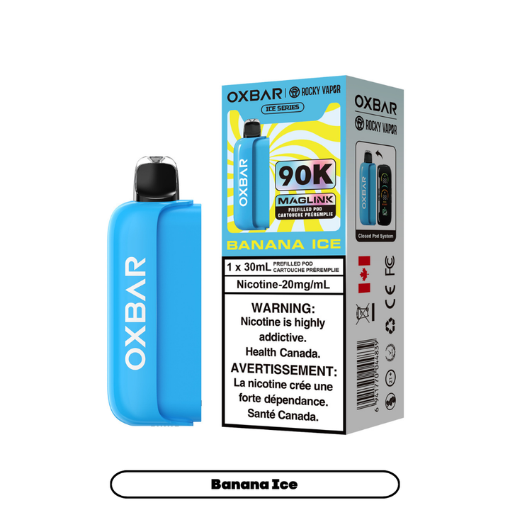 The Canadian Vaper Oxbar Maglink 90K Pods Disposable Pods