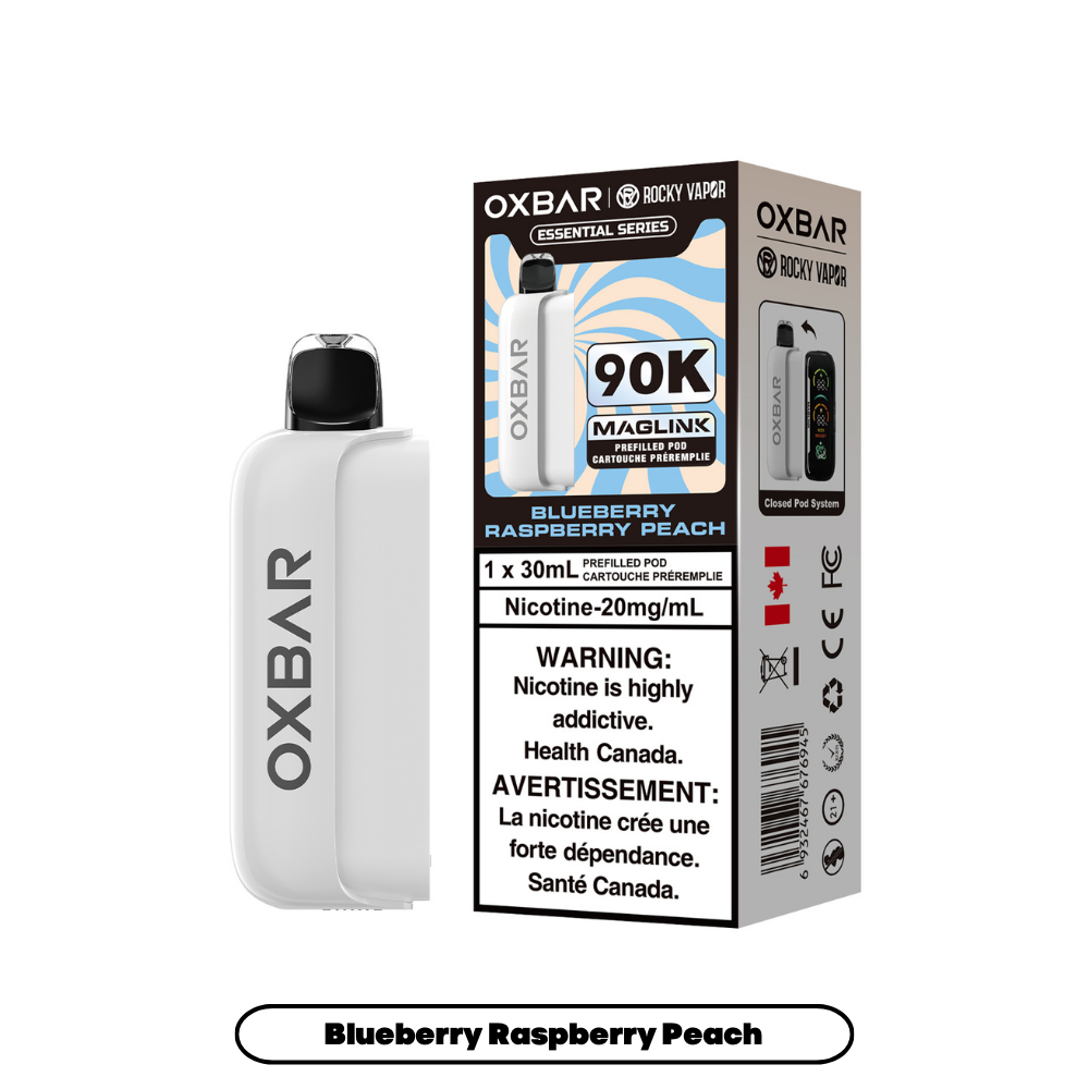The Canadian Vaper Oxbar Maglink 90K Pods Disposable Pods