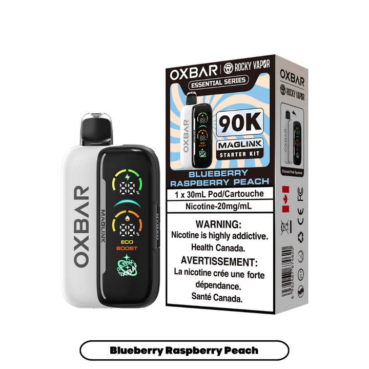 The Canadian Vaper Oxbar Maglink Starter Kit Disposable Pods