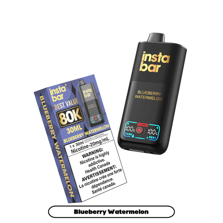 The Canadian Vaper Insta Bar 80K Disposable Disposable Vapes