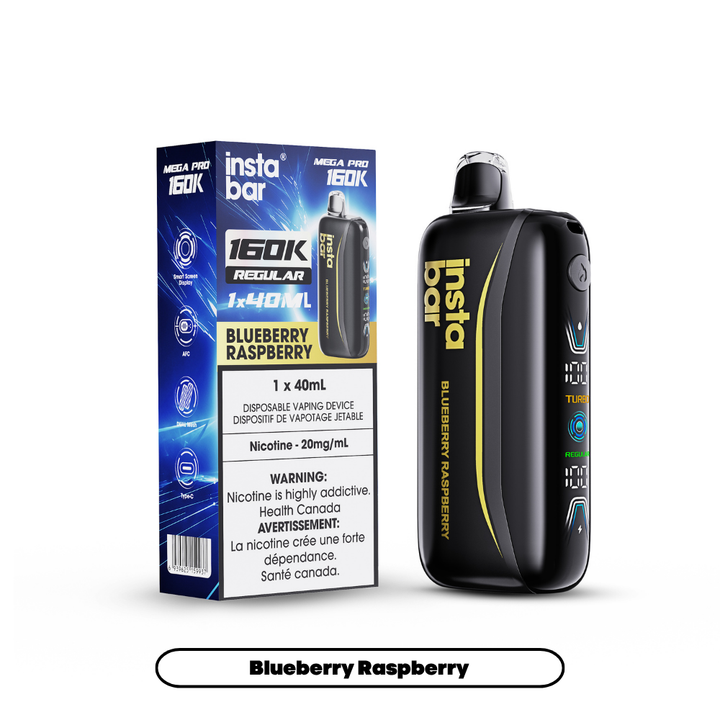 The Canadian Vaper Insta Bar Mega Pro 160K Disposable Disposable Vapes