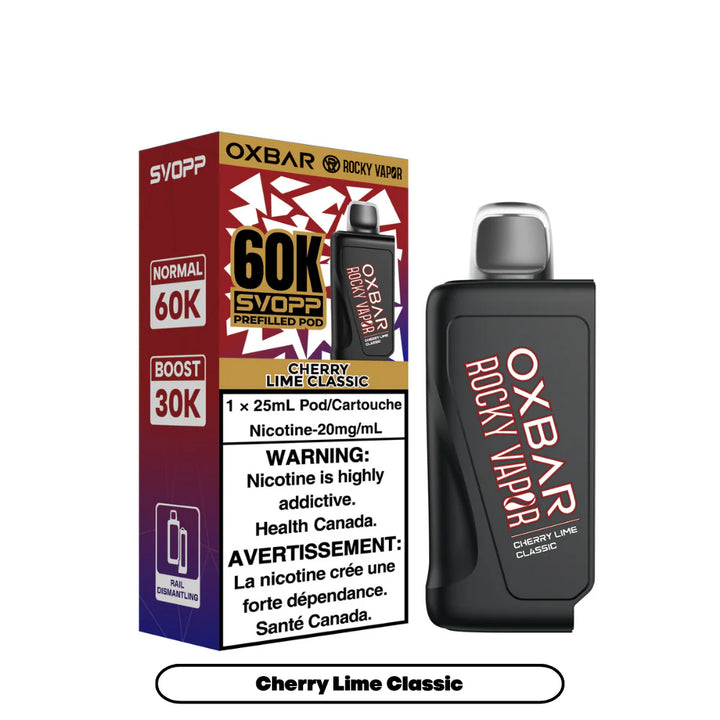 The Canadian Vaper Oxbar SVOPP 60K Pods Disposable Pods