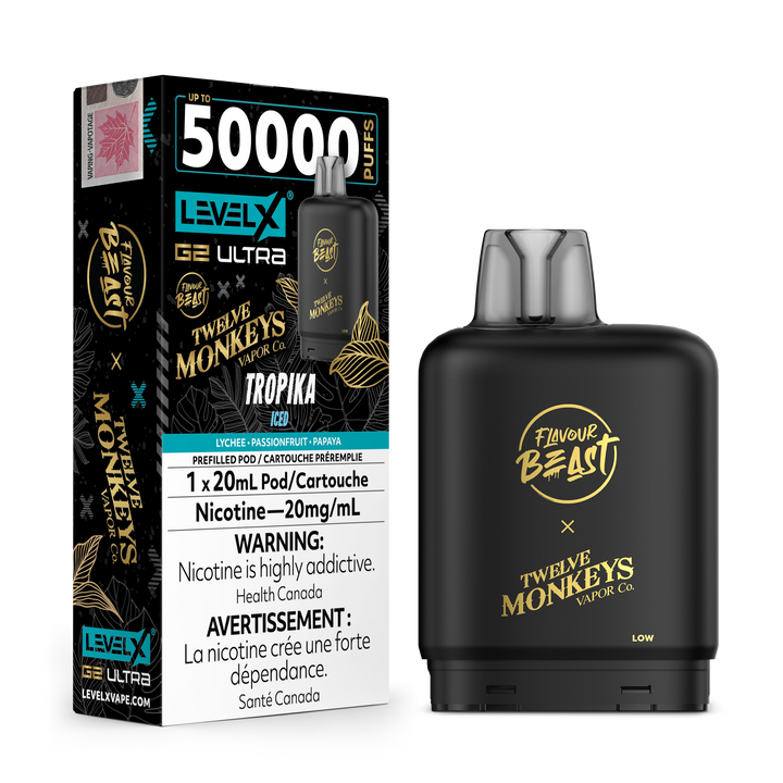 12 Monkeys Level X G2 Ultra 50K Pods