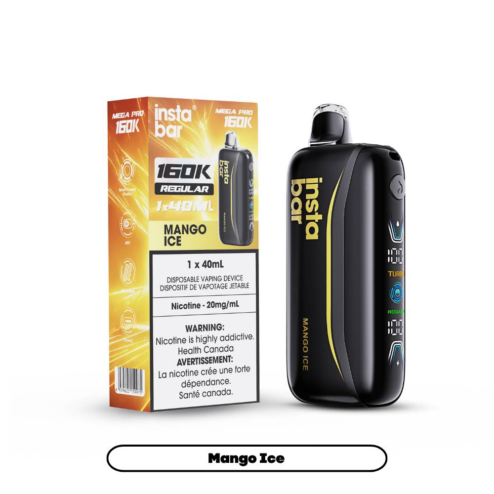 The Canadian Vaper Insta Bar Mega Pro 160K Disposable Disposable Vapes