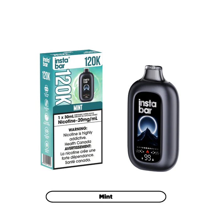 The Canadian Vaper Insta Bar 120K Disposable Vapes