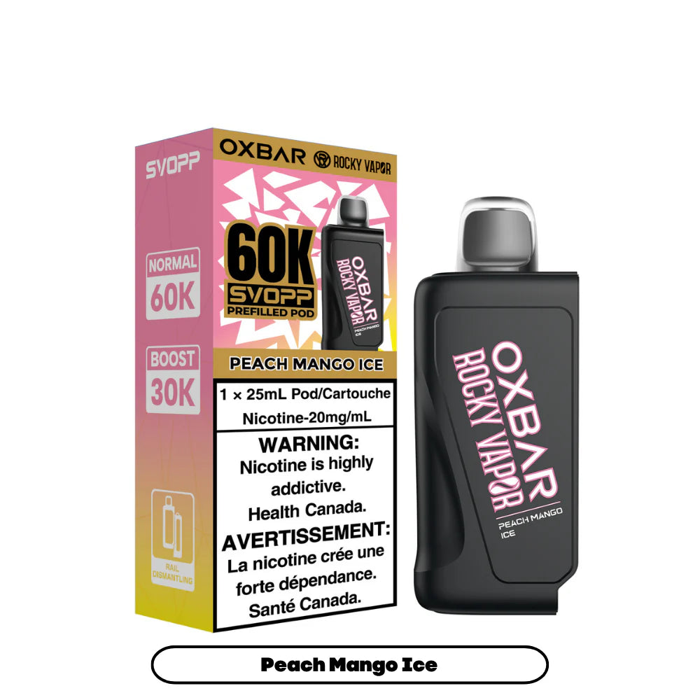 The Canadian Vaper Oxbar SVOPP 60K Pods Disposable Pods