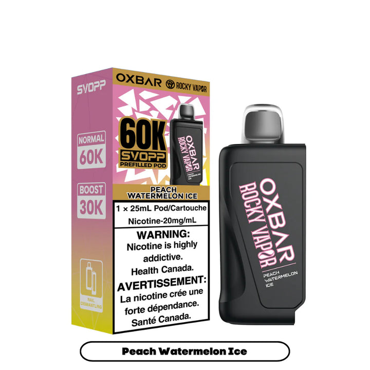 The Canadian Vaper Oxbar SVOPP 60K Pods Disposable Pods
