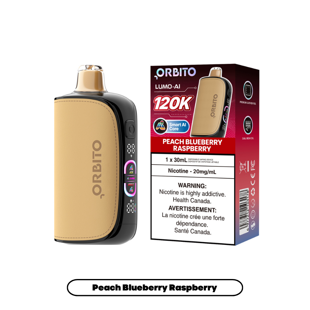 The Canadian Vaper Orbito Lumo-AI 120k 