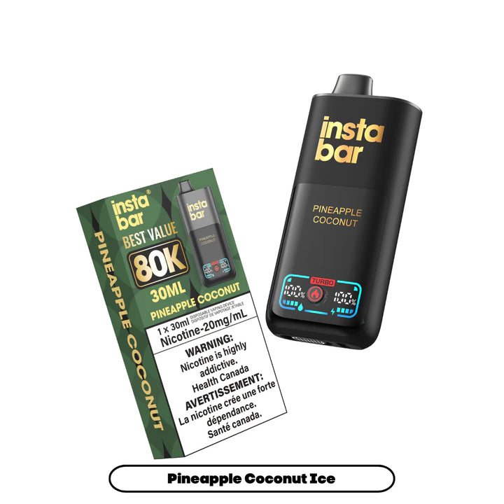 The Canadian Vaper Insta Bar 80K Disposable Disposable Vapes