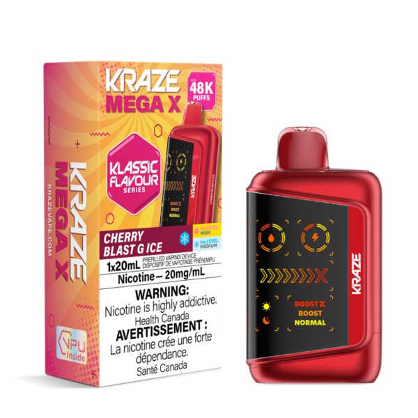 The Canadian Vaper Kraze Mega X 48K Disposable Disposable Vapes