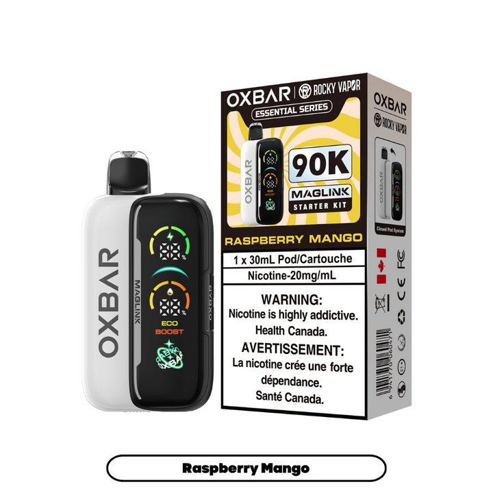 The Canadian Vaper Oxbar Maglink 90K Pods Disposable Pods