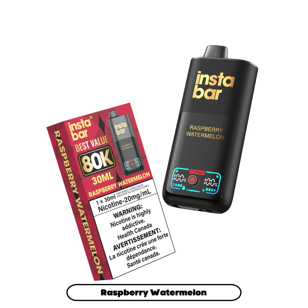 The Canadian Vaper Insta Bar 80K Disposable Disposable Vapes