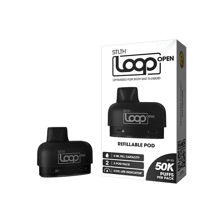 The Canadian Vaper STLTH Loop Open Refillable Pod 2/PK Replacement Pods