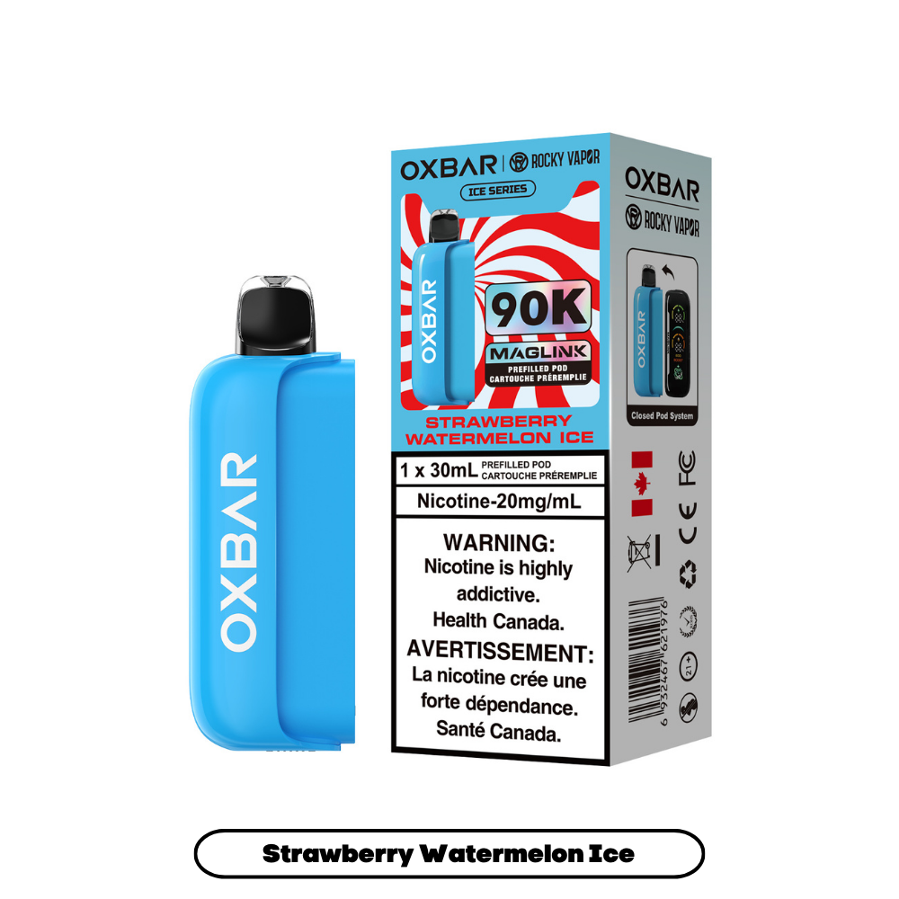 The Canadian Vaper Oxbar Maglink 90K Pods Disposable Pods