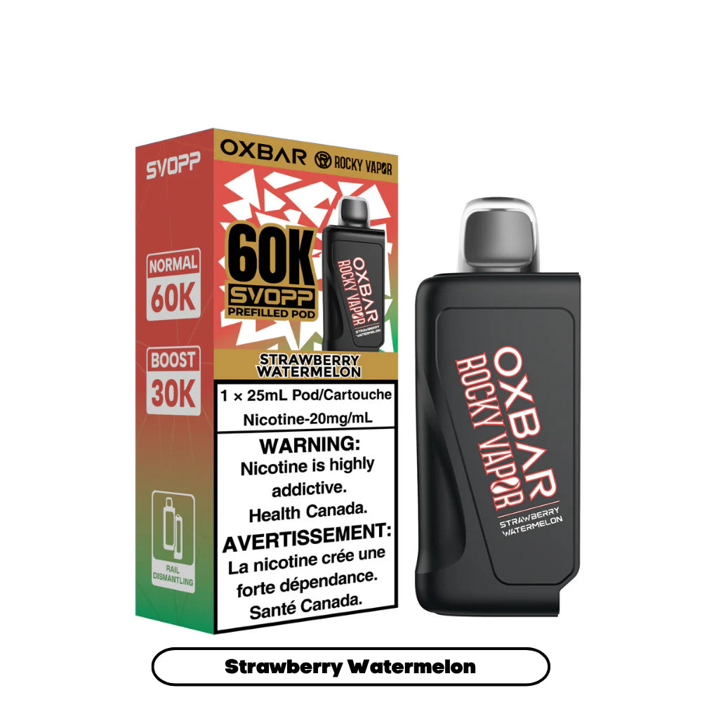 The Canadian Vaper Oxbar SVOPP 60K Pods Disposable Pods