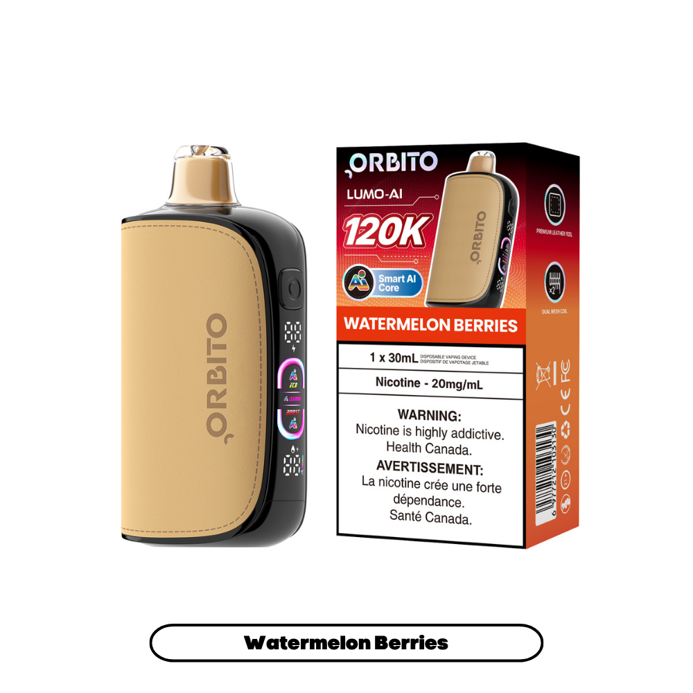 The Canadian Vaper Orbito Lumo-AI 120k 