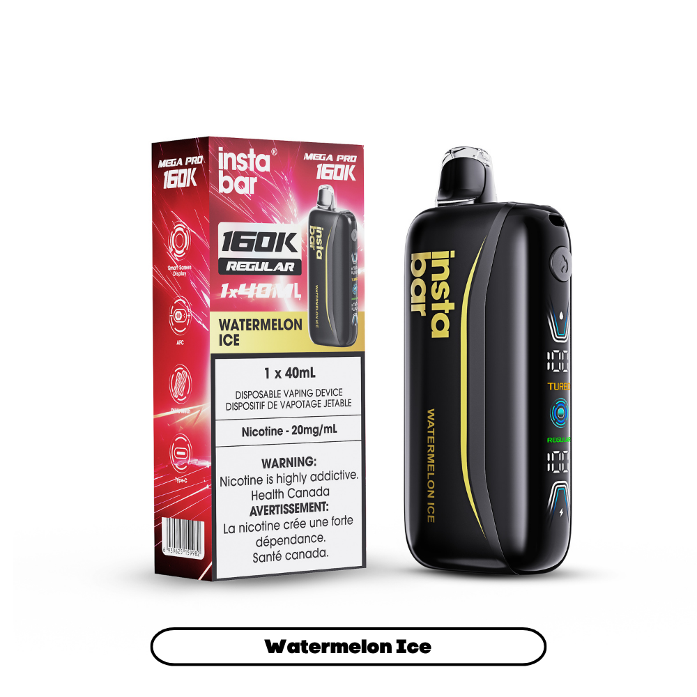 The Canadian Vaper Insta Bar Mega Pro 160K Disposable Disposable Vapes