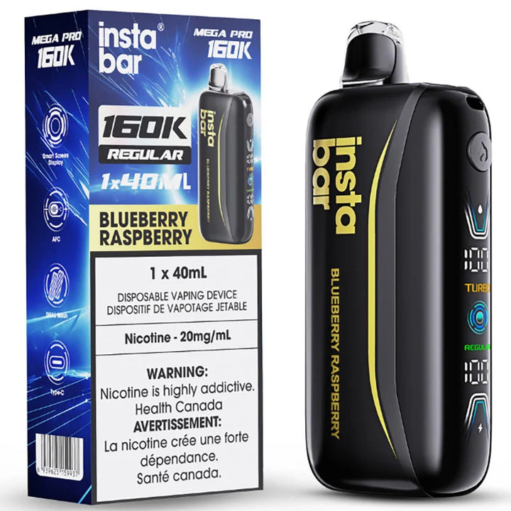 The Canadian Vaper Insta Bar Mega Pro 160K Disposable Disposable Vapes
