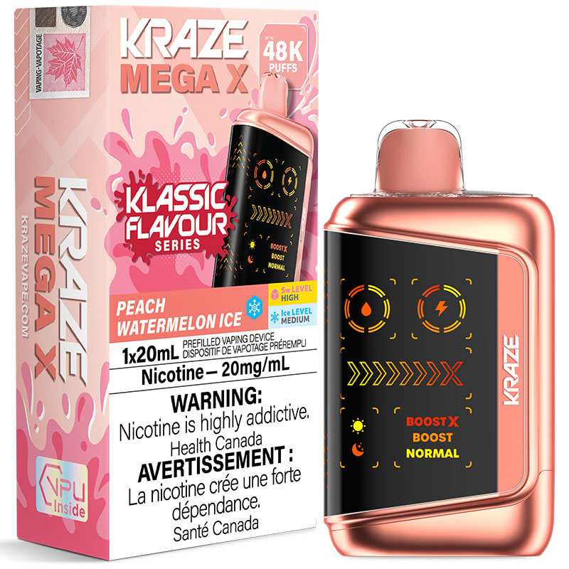 The Canadian Vaper Kraze Mega X 48K Disposable Disposable Vapes