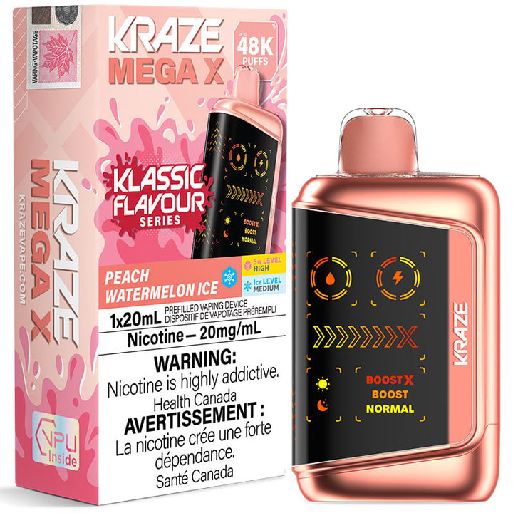 The Canadian Vaper Kraze Mega X 48K Disposable Disposable Vapes
