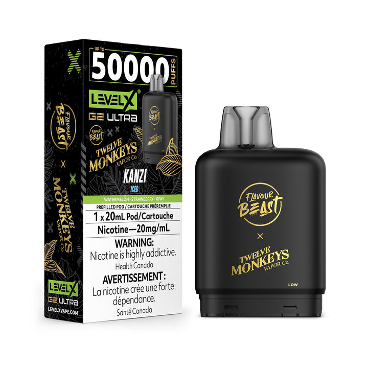 12 Monkeys Level X G2 Ultra 50K Pods