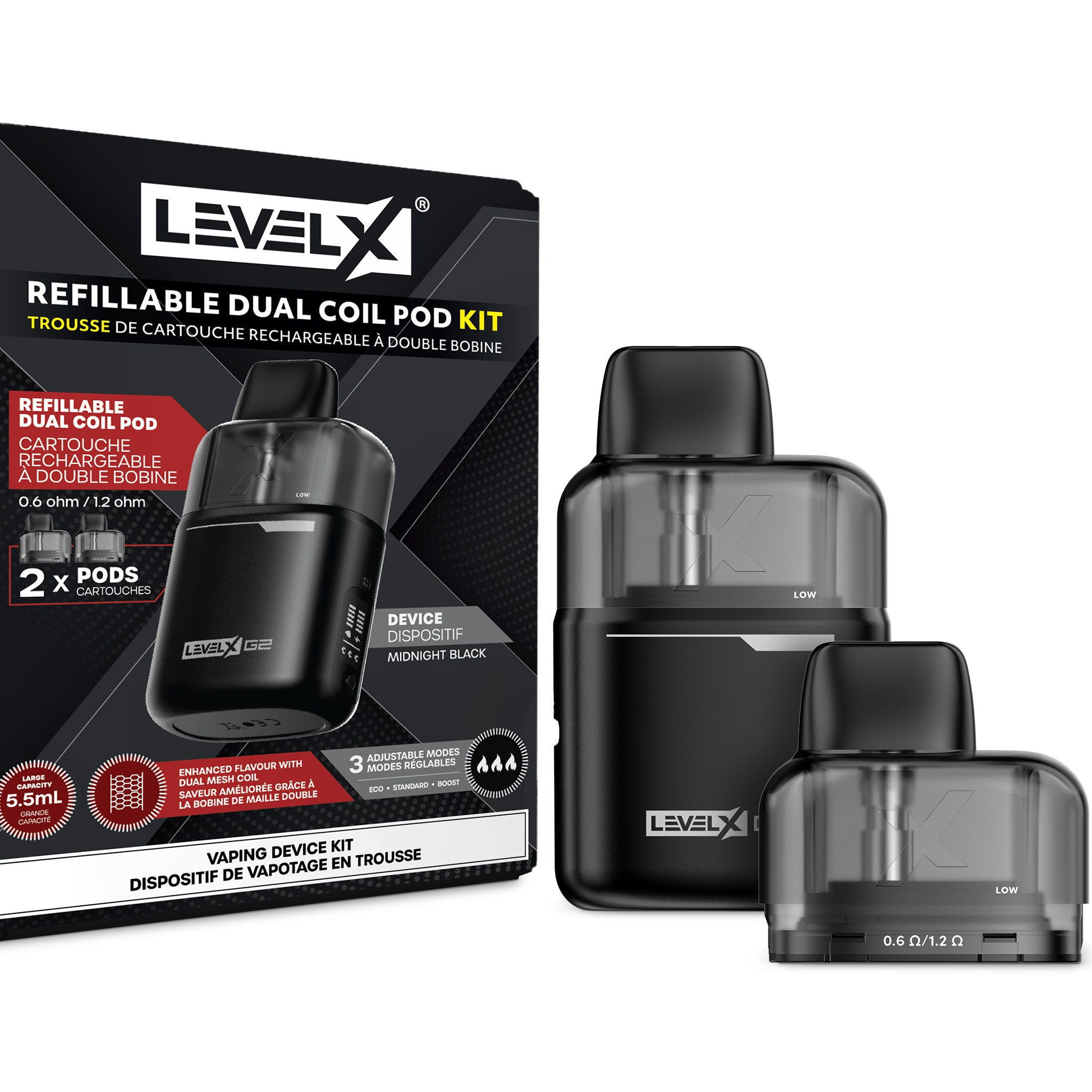 Level X Refillable Pod Kit – The Canadian Vaper