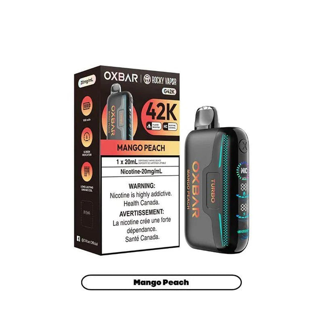 The Canadian Vaper Oxbar - G42K Disposable Disposable Vapes