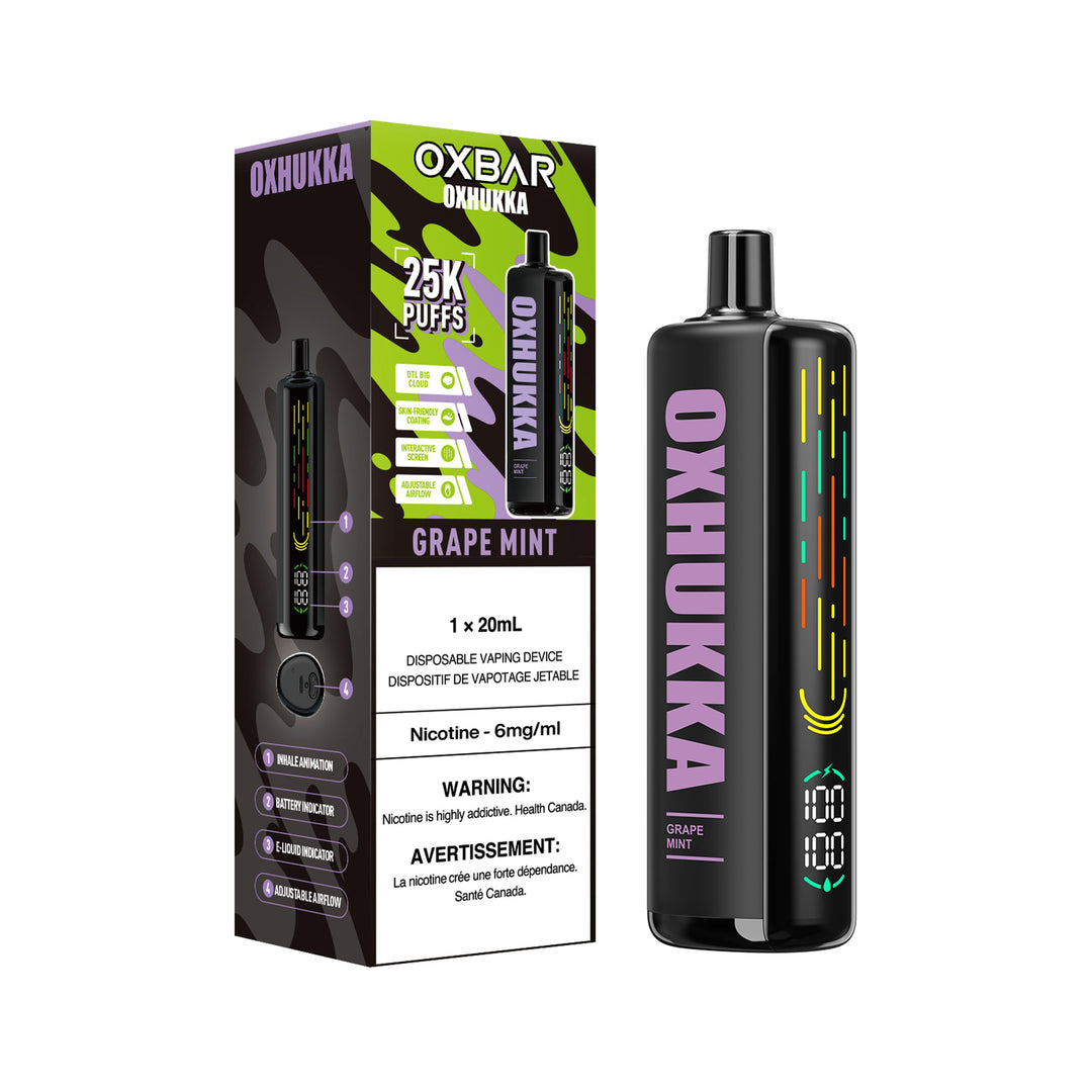 Ox Bars Vape Oxbar Oxhukka 25K Disposable Ox Bars Vape Oxbar Oxhukka 25K Disposable