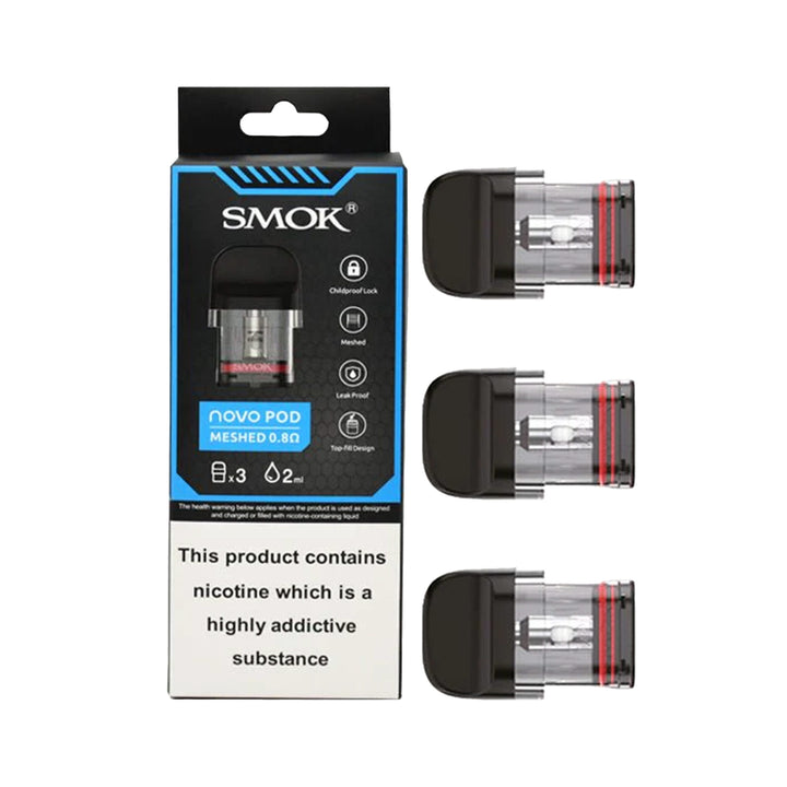 Smok Novo Master Replacement Pods 3/pk
