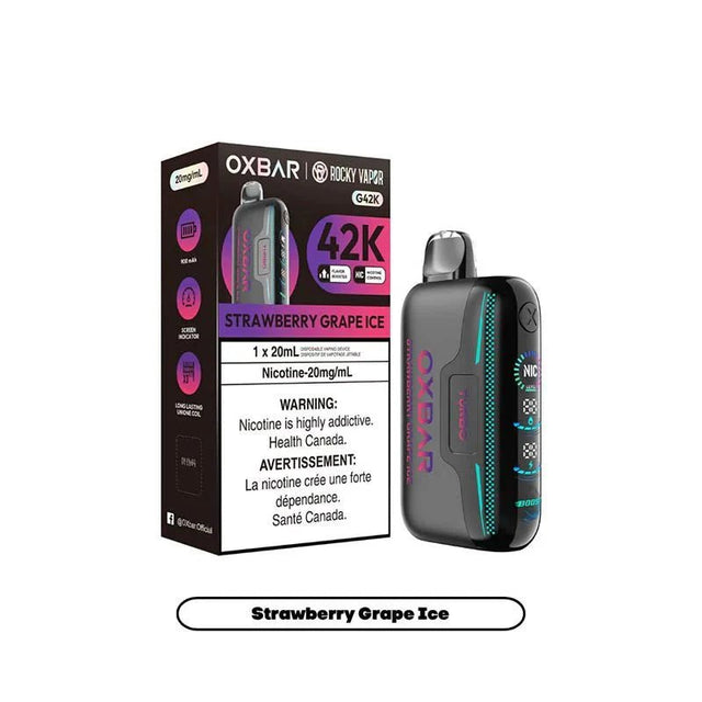 The Canadian Vaper Oxbar - G42K Disposable Disposable Vapes