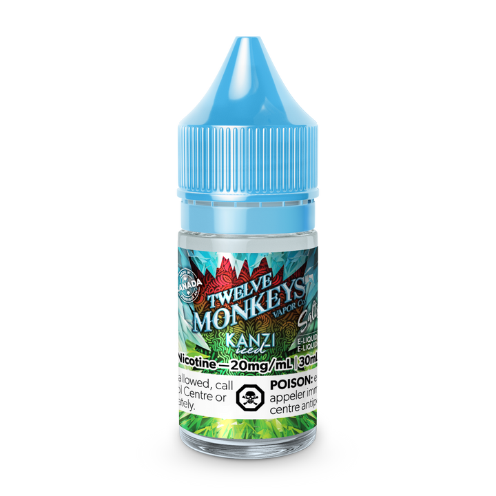 The Canadian Vaper 12 Monkeys Salt - Kanzi Iced 30ml E-Liquid Salt