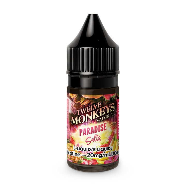The Canadian Vaper 12 Monkeys Salt - Paradise 30ml E-Liquid Salt
