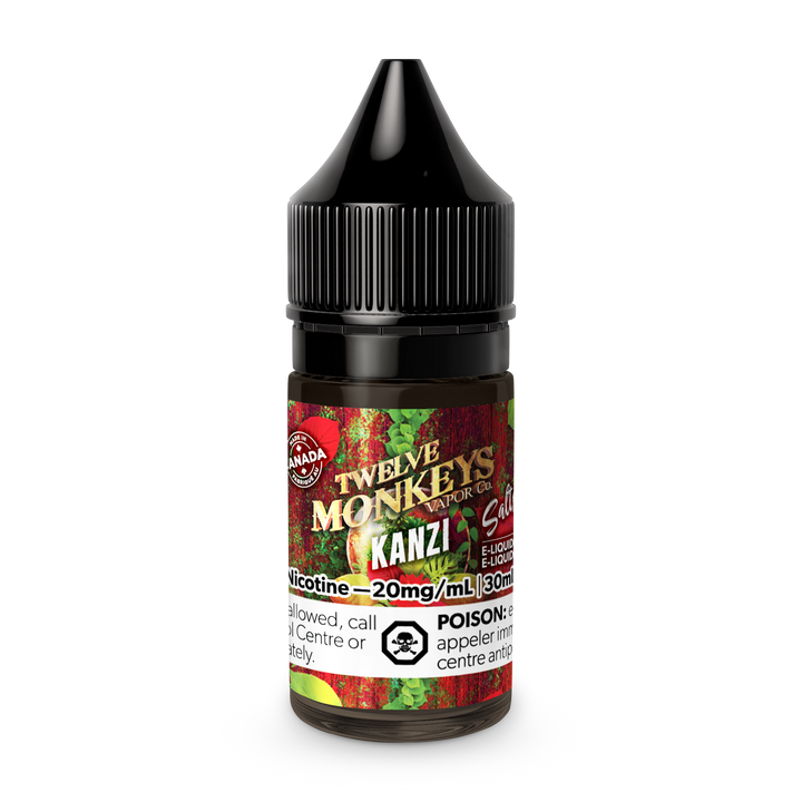The Canadian Vaper 12 Monkeys Salt - Kanzi 30ML E-Liquid Salt
