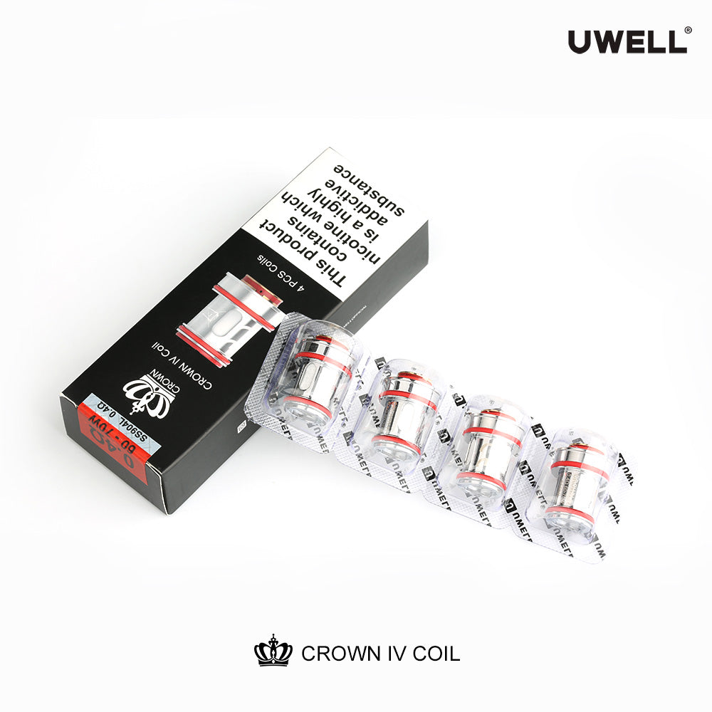 Uwell Crown 4 Coils - 4 Pack