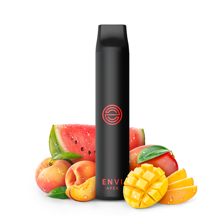 Apex Envi 2500 Disposable Vape - Mango Peach Watermelon Flavour, 2500 Puffs, 20mg Nicotine