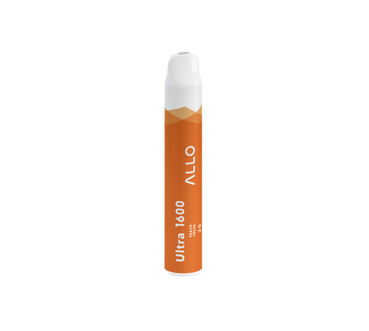 Allo 1600 Disposable Vape - Peach Flavour, 1600 Puffs, 20mg Nicotine