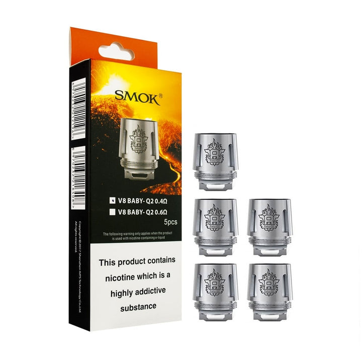The Canadian Vaper Smok TFV8 Baby/Big Baby Coils - 5 Pack Coils