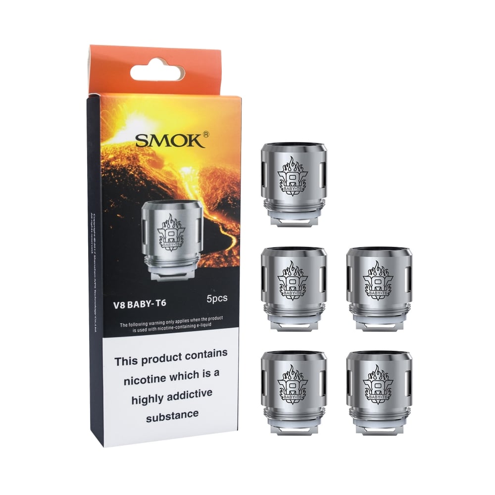 The Canadian Vaper Smok TFV8 Baby/Big Baby Coils - 5 Pack Coils